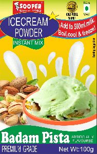 Ice Cream Mix Powder Badam Pista Flavour