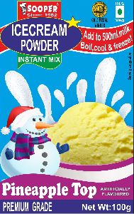 Ice Cream Mix Powder Pineapple Top Flavour