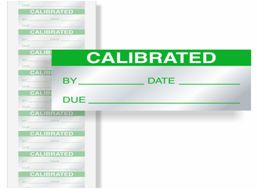 Calibration Labels/Sticker