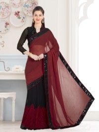 Georgette Lehenga Saree