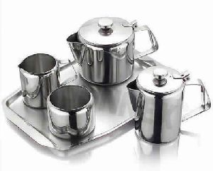 stainless steel coffee set
