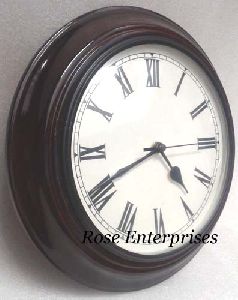Polished Brass and Wood Porthole Clocks at Rs 1550/piece in Moradabad