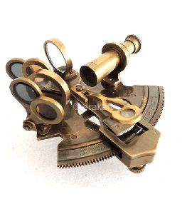 Antique Brass Sextant