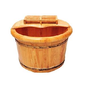 Cedar Pedicure Barrel