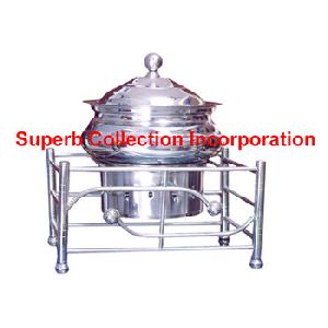 Chafing dish Round new Design in pipe stand