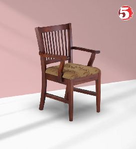 Classic Wooden Dining Chair With Arms