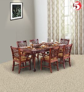 Inlay Design Dining Table Set