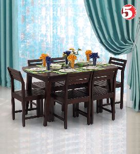 Large Stylish Dining Table Set