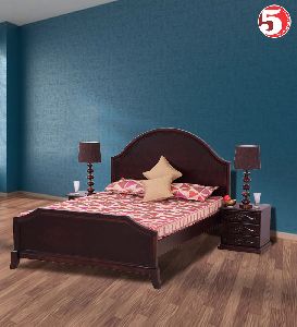 Queen Size Curved Double Bed