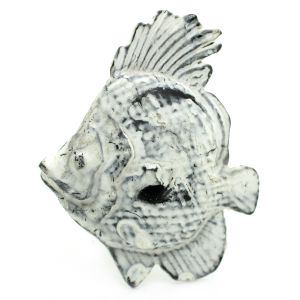 CAST IRON HANDCRAFTED CREAM DESGINED FISH KNOB