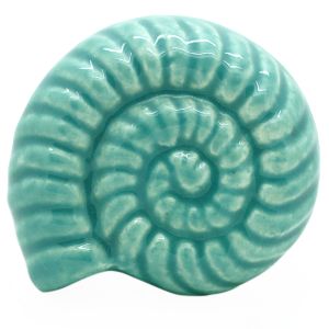 CERAMIC HANDCRAFTED TURQUIOSE BLUE DESIGNED KNOB