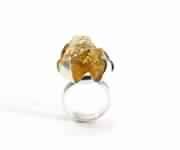 Golden Topaz 925 Sterling Silver Ring