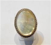 Mother of Pearl Silver 925 Ring