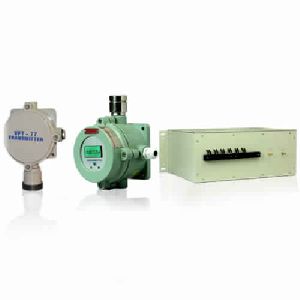 Online Multi gas detector with Control unit