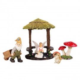 Wonderlnad Miniature fairy garden Shepherdess