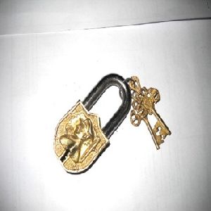 Brass Home decor collectible Captain locks