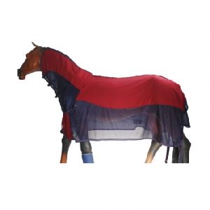combo horse mesh rug
