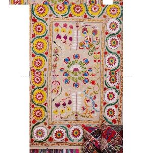 Embroidered Suzani Tapestry