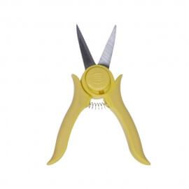Mini Trimmer Pruning Shear With Smart Lock Yellow 10 X 3.2 X 1 (in inches)