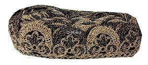 Trim Net Silver Gold Black Embroidery Lace Saree Border