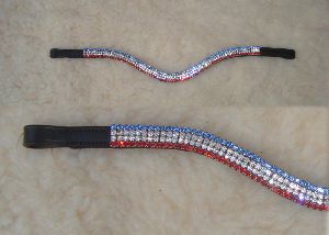 French Flag Wave Browband