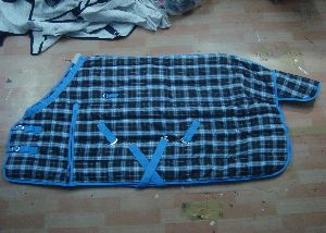 Polyester Check Collar Stable Rugs