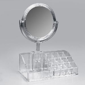 Makeup Box With Magnifying Mirror