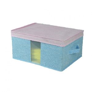 STORAGE FOLDABLE BOX WITH TRANSPARENT