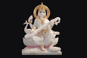 Saraswati marble statue(murti)