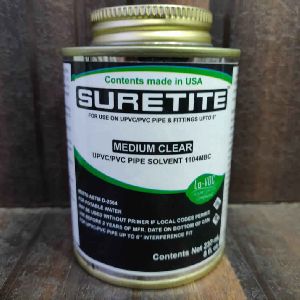 MEDIUM CLEAR Solvent Cements