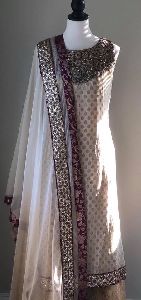 Banarasi Georgette Kurta with Skirt Set