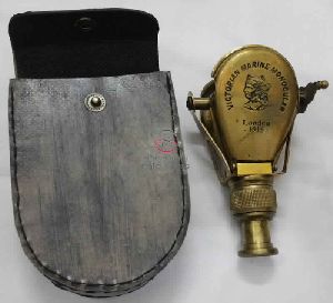 Nautical Binocular With Leather Case