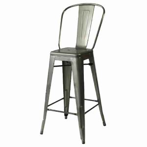 BAR CHAIR WITH LONG BACK