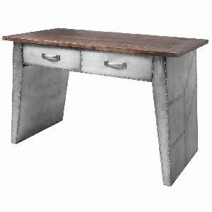 INDUSTRIAL STYLE RIVETED PANEL DESK