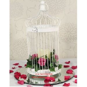 Bridal White Bird Cage