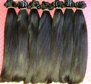 Double Drawn indian hair