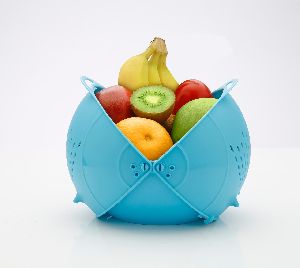 Rise Bowl and Strainer Vegetable Fruit Basket