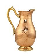 Copper Surahi Shaped Jug