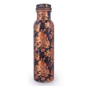 Coloured Copper Bottle