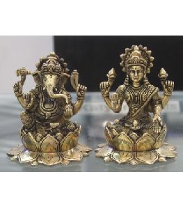 brass laxmi statues