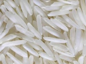 raw white basmati rice