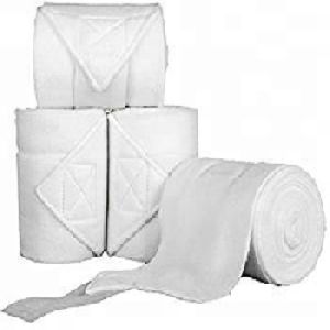 White Polar Fleece Bandages Set