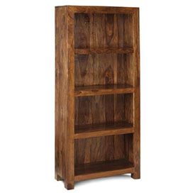 Sheesham Wood Cube Bookcase