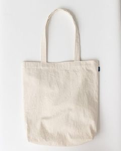 Large Heavy Cotton Boat Tote with Zipper