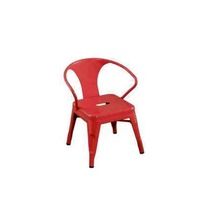 Vintage Iron Red Small Chair