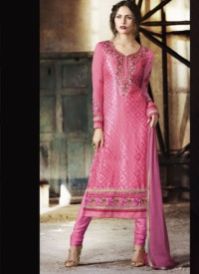 Viva N Diva Pink Colored Brasso Suit.