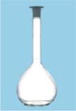 Volumetric Flask With One Graduation Mark and Stopper Made Of Polyethelene