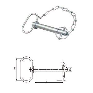 HITCH PIN WITH LINCH PIN & CHAIN