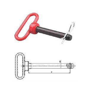 RED HANDLE HITCH PIN (GRADE 5)
