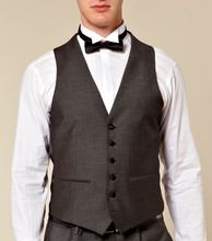 V-Neck buttoned waistcoat